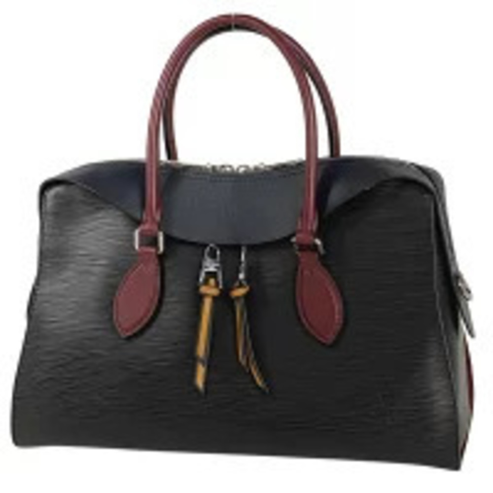 Louis Vuitton Tuileries Tote Handbag Epi Leather Noir Black
